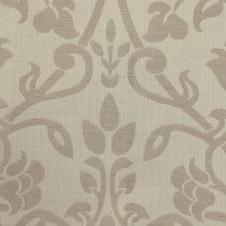 Large High Back Chair in Woburn Medallion Beige Fabric SR17052 | Beaumont