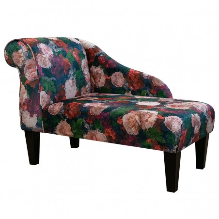 Mini Chaise Longue in Prints Floral Fabric SR12371 | Beaumont