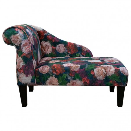 Mini Chaise Longue in Prints Floral Fabric SR12371 | Beaumont