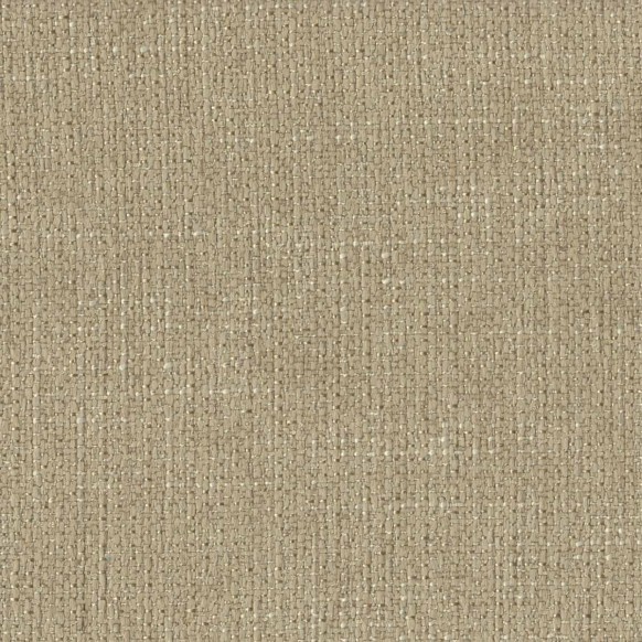 36" Compact Chaise Longue in a Ponte Plain Champagne Metallic Fabric