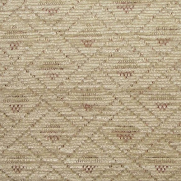 64" Large Window Seat Settle in a Camden Diamond Pearl Fabric