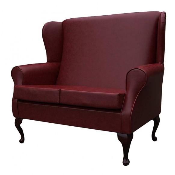2 Seater Westoe Sofa in a Denver Contract Vinyl Smooth Wine | Beaumont