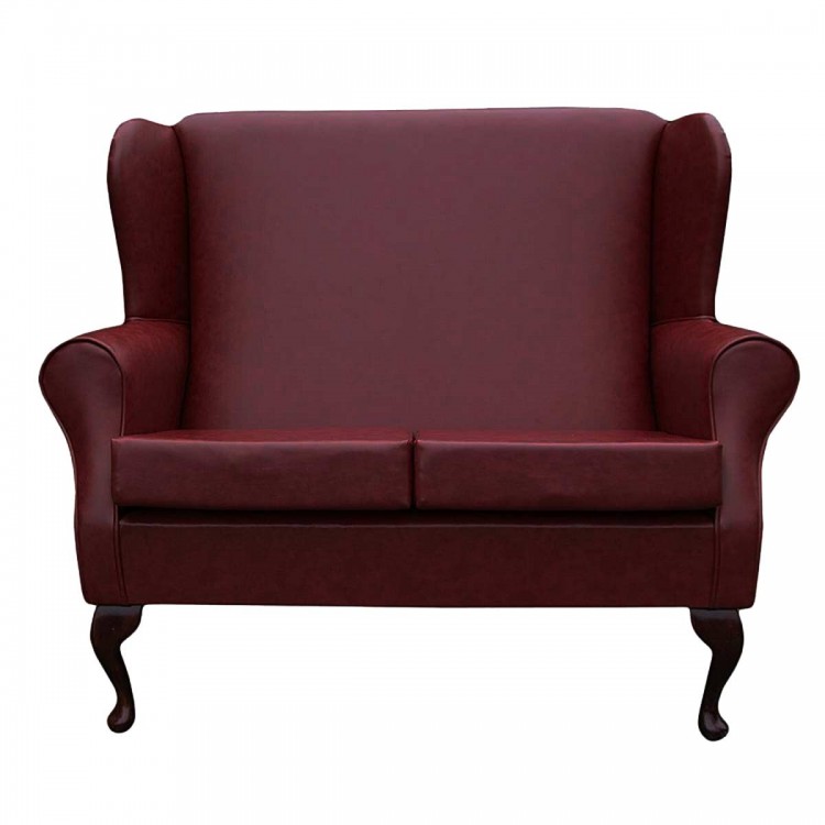 2 Seater Westoe Sofa in a Denver Contract Vinyl Smooth Wine | Beaumont