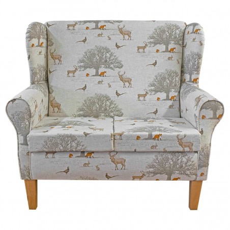 2 Seater Westoe Sofa in a Tatton Print Fabric | Beaumont