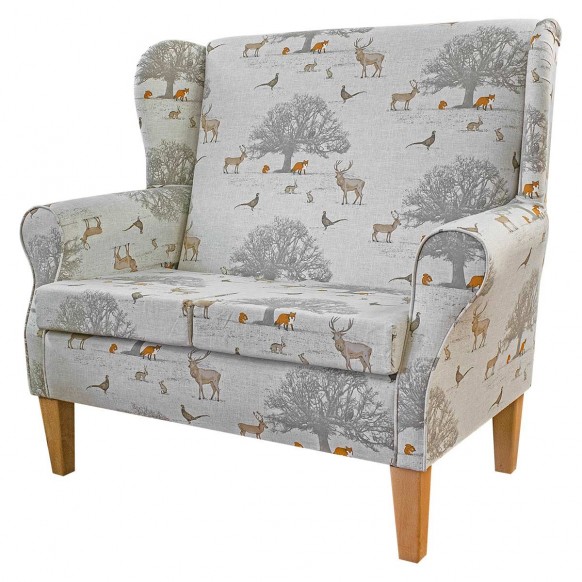 2 Seater Westoe Sofa in a Tatton Print Fabric | Beaumont