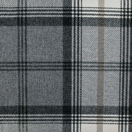 Standard Wingback Chair in Sophie Check Zinc Fabric | Beaumont