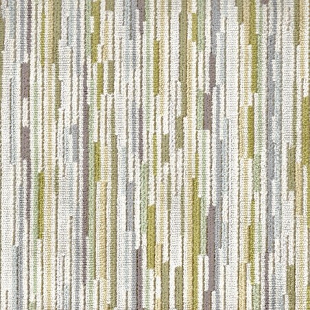 Extravaganza Stripe Burst Lime Fabric