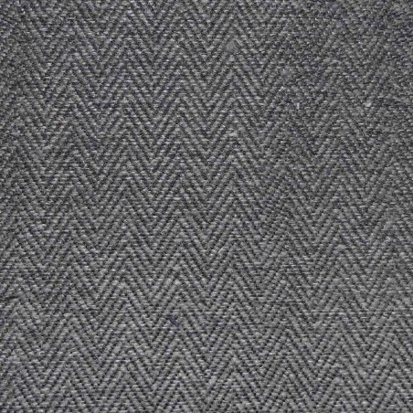 Dundee Herringbone Grey Fabric