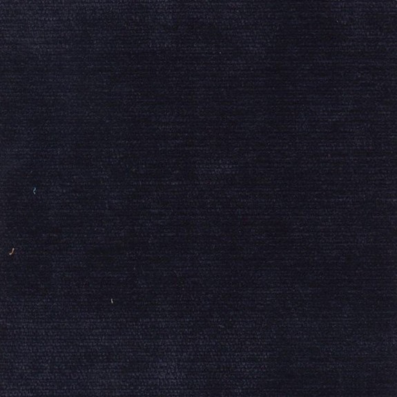 70" Large Seashell Chaise Longue Daybed in a Pimlico Crush Navy Fabric