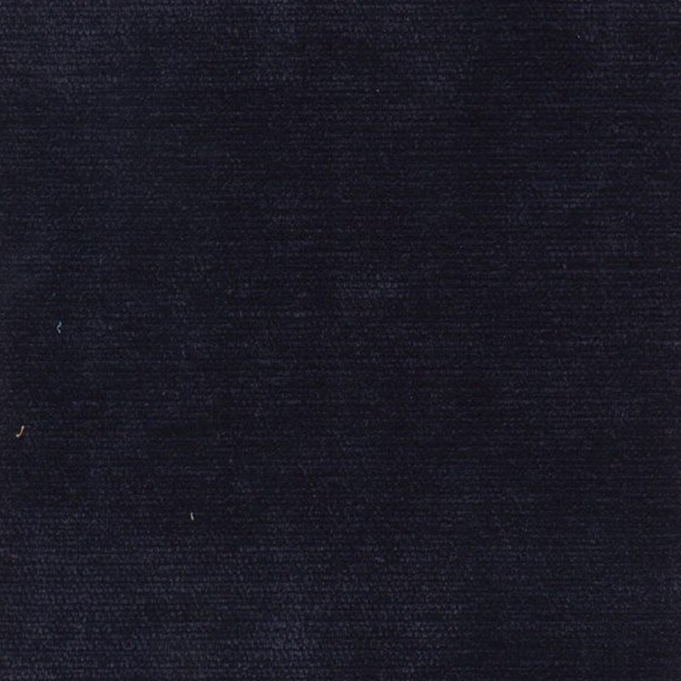 Seashell Chaise Longue Daybed in Pimlico Crush Navy Fabric | Beaumont