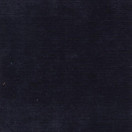 Seashell Chaise Longue Daybed in Pimlico Crush Navy Fabric | Beaumont