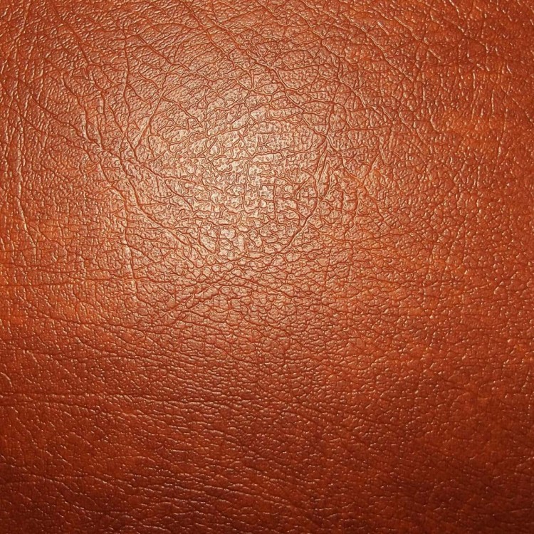 Chaise Longue in Porto Toffee Leather Vinyl | Beaumont