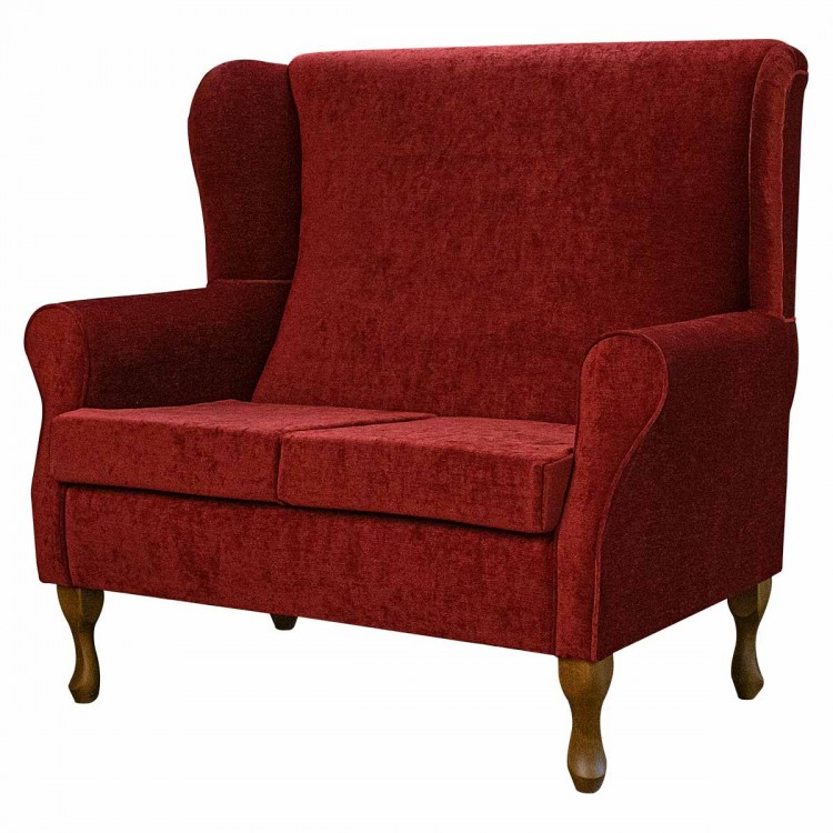 2 Seater Westoe Sofa in Kenton Hopsack Chocolate Fabric | Beaumont