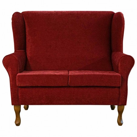 2 Seater Westoe Sofa in Kenton Hopsack Chocolate Fabric | Beaumont