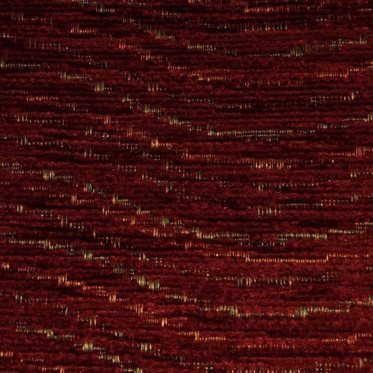 Storage Chaise Longue in Camden Ripple Wine Fabric SR15565 | Beaumont