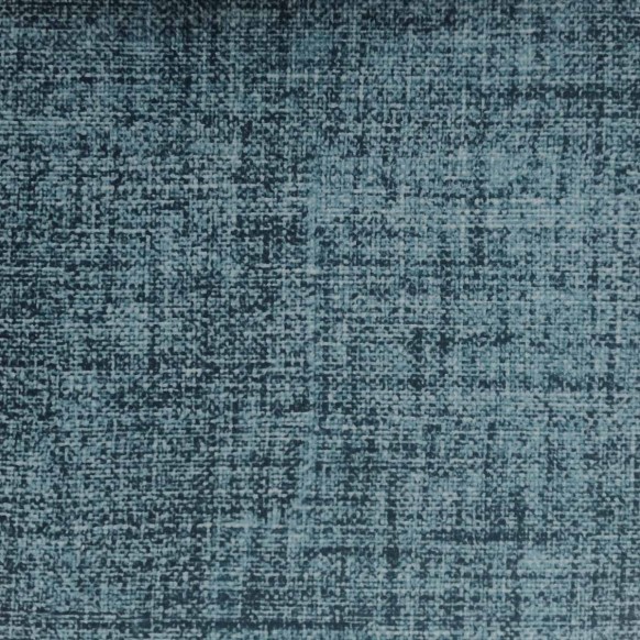 Duchess Wingback Armchair in a Maya Blue Velvet Faux Weave Fabric