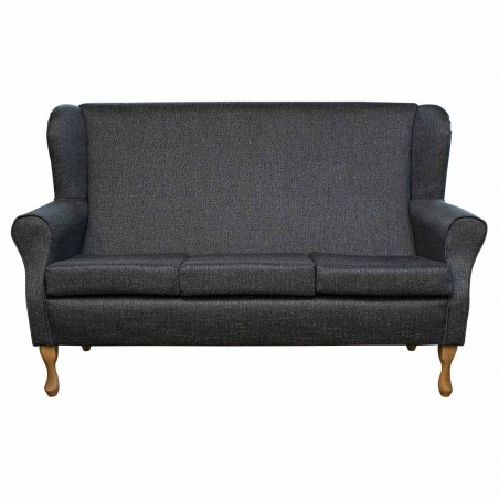 3 Seater Westoe Sofa in Ponte Plain Slate Fabric PON3313 | Beaumont