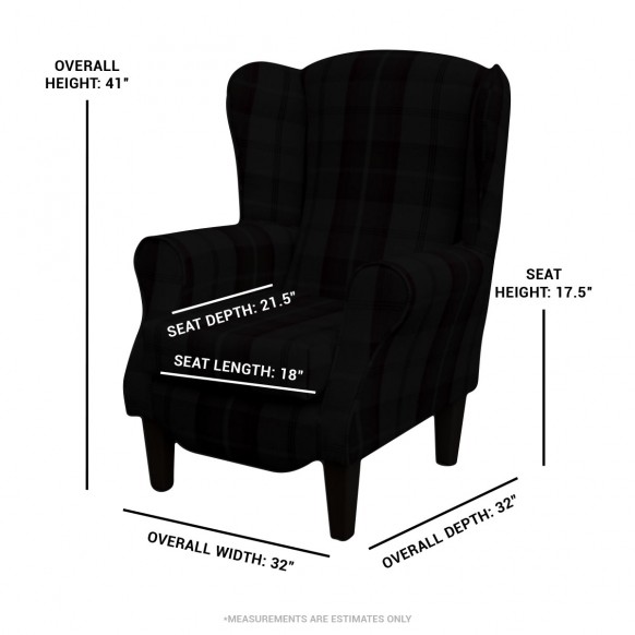 Duchess Wingback Armchair in a Conway Teal Jumbo Cord Fabric