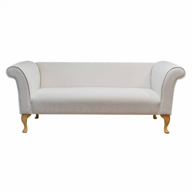Compact 3 Seater Sofa in AquaClean Bella Natural SR19184 | Beaumont