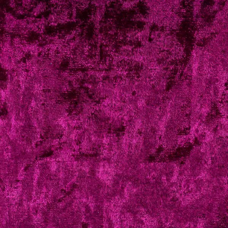 Storage Bench in Shimmer Fuchsia Crushed Velvet Fabric | Beaumont