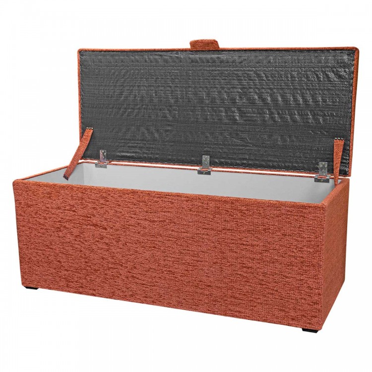 copper boucle storage box