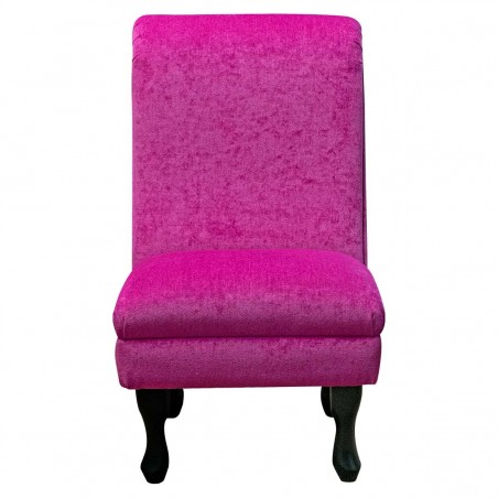 pink velvet chair for bedroom