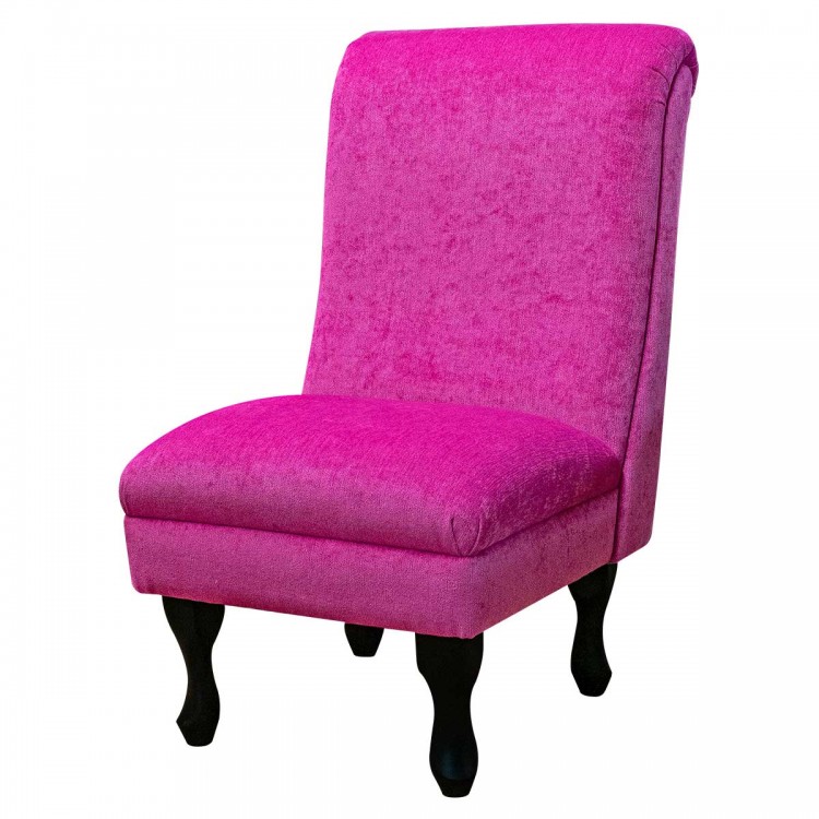 pink bedroom chair