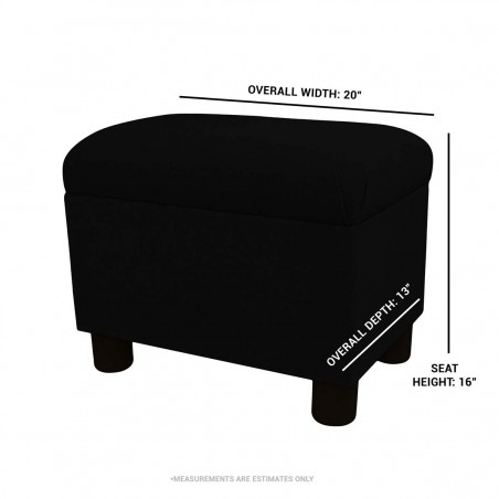 Pouffe Stool in a Notting Hill Plain Mist Velvet Fabric | Beaumont