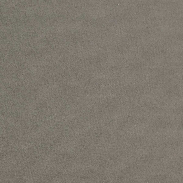 Pouffe Stool in a Notting Hill Plain Mist Velvet Fabric | Beaumont