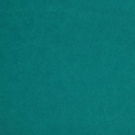 Pouffe Stool in a Notting Hill Plain Azure Velvet Fabric | Beaumont