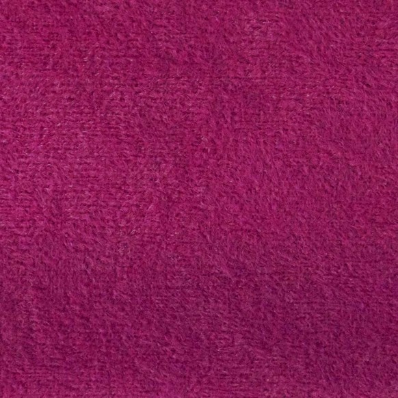 Designer Chaise Chair in Plush Fuchsia Pink Fabric