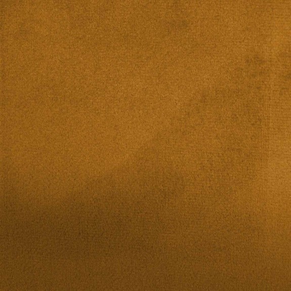 60" Large Chaise Longue in Monaco Saffron Supersoft Velvet Fabric