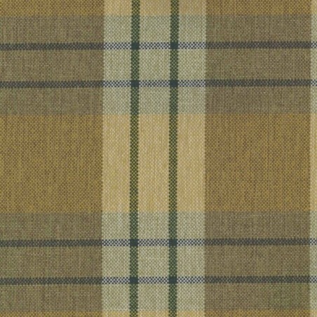 Compact 3 Seater Sofa in Kintyre Pampas Tartan Fabric | Beaumont