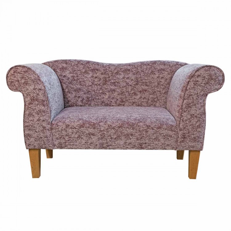 Small Chaise Sofa in Millbank Heather Fabric SR12693 | Beaumont