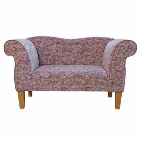 Small Chaise Sofa in Millbank Heather Fabric SR12693 | Beaumont