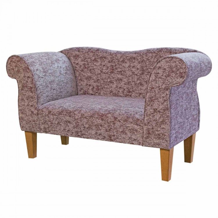 Small Chaise Sofa in Millbank Heather Fabric SR12693 | Beaumont