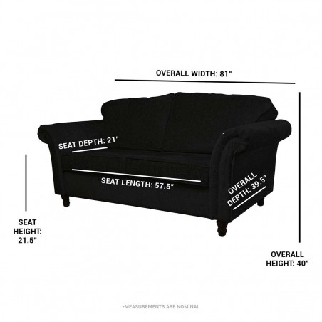 truffle colour sofa dimensions