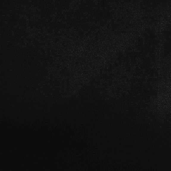 52" Medium Chaise Longue in a Monaco Black Supersoft Velvet Fabric