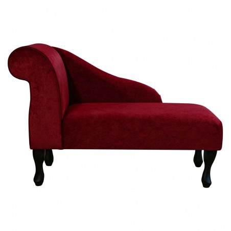 Mini Chaise Longue in Dolce Arabia Strie Fabric DOL3486 | Beaumont