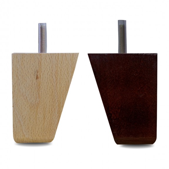 LUXE 41" Storage Chaise Longue in AquaVelvet Oatmeal Fabric