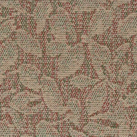 Large Chaise Sofa in Bergamo Floral Beige Fabric BER3341 | Beaumont