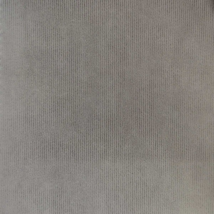 Minimalist Two Seater Sofa in Dolce Fog Velvet Fabric | Beaumont