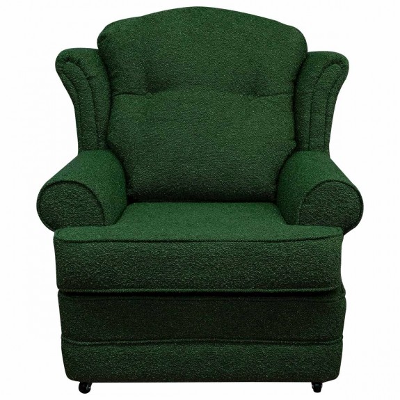 Verona Chair in Gerona Forest Heavy Boucle Fabric