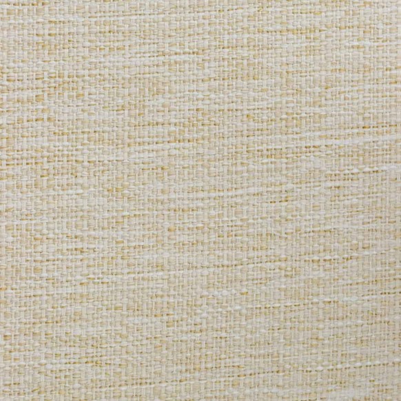 Buttoned Storage Bench Ottoman in Politano Cream Weave Fabric