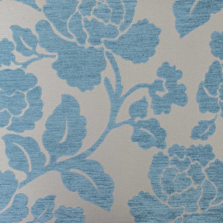 Blue Floral Fabric