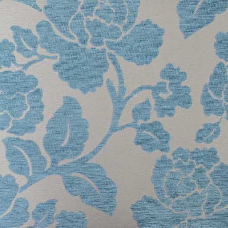 Blue Floral Fabric
