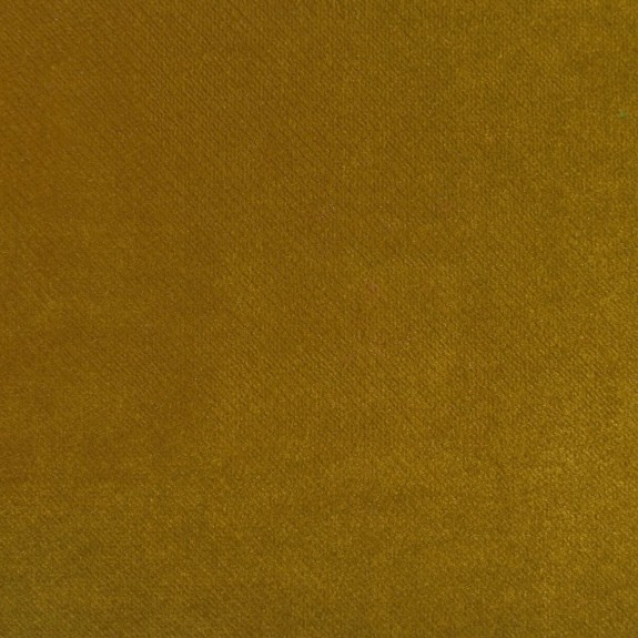LUXE Small Footstool in AquaVelvet Ochre Velvet Fabric
