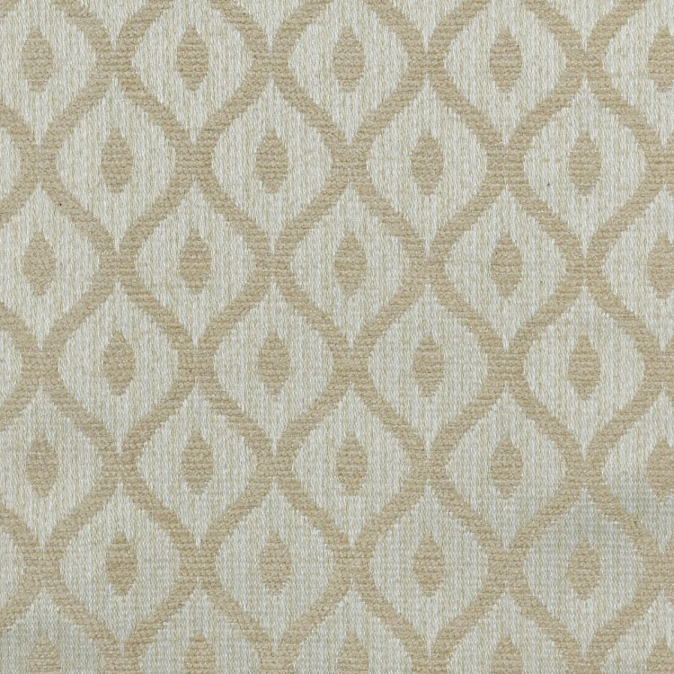Standard Wingback Chair in Woburn Trellis Beige Fabric | Beaumont