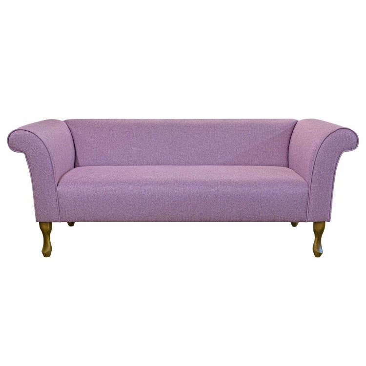 fuchsia fabric sofa
