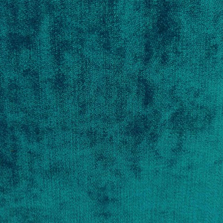 Medium Chaise Longue in Pastiche Crush Slub Teal Fabric SR18025 | Beaumont